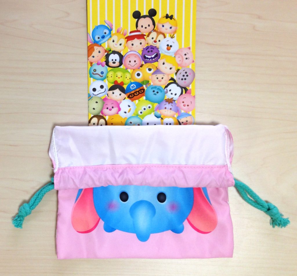 セブンイレブン 限定 一番くじ Disney Tsum Tsum ダンボの ツムツム巾着 ダンボグッズコレクター日記